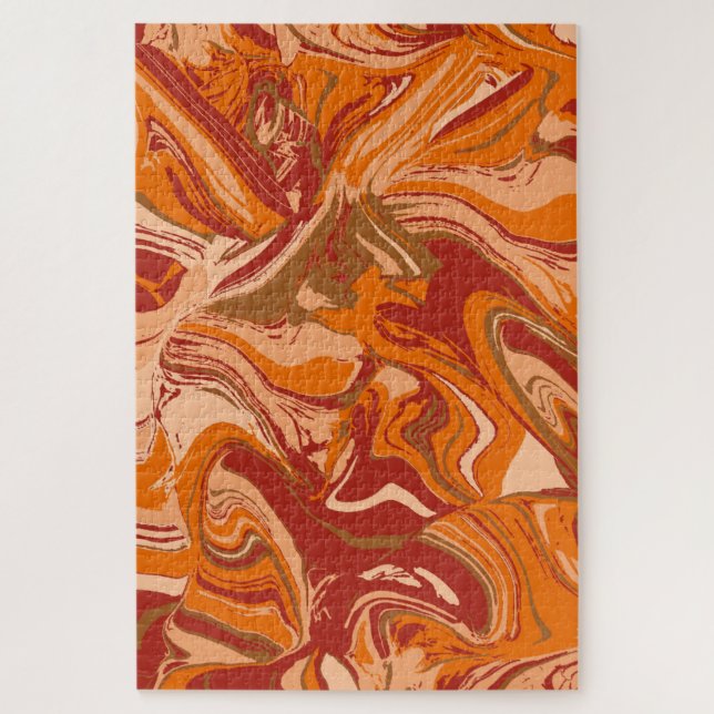 Puzzle Gâteau orange (Vertical)