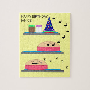 Puzzle Gâteaux d'anniversaire en attente d'être congelés