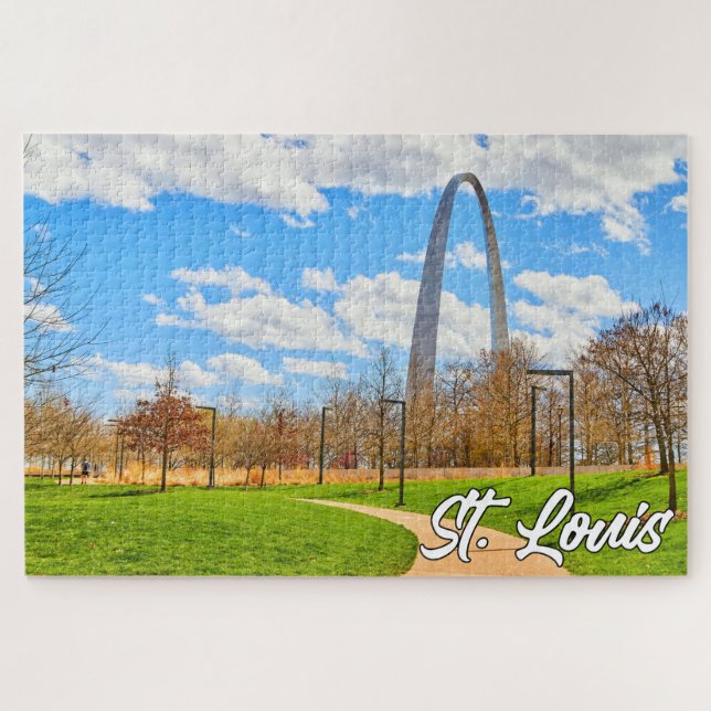 Puzzle Gateway Arch, St. Louis, Missouri, USA (Horizontal)
