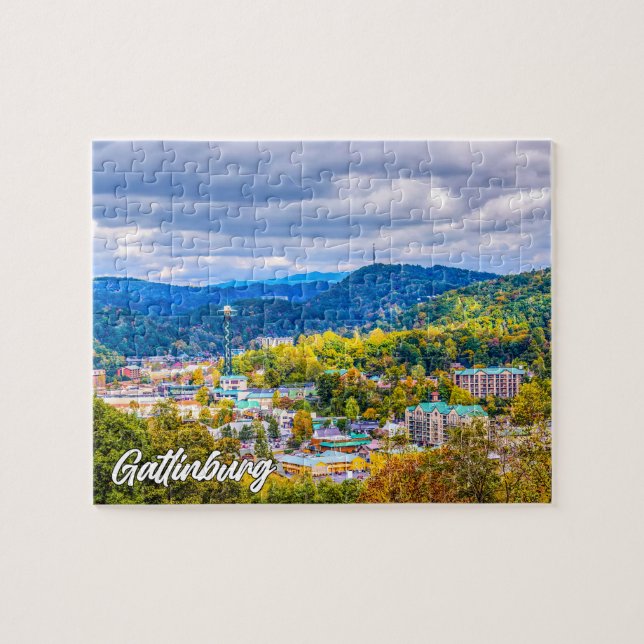 Puzzle Gatlinburg, Tennessee, États-Unis (Horizontal)