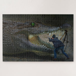 Puzzle Gator et photographe