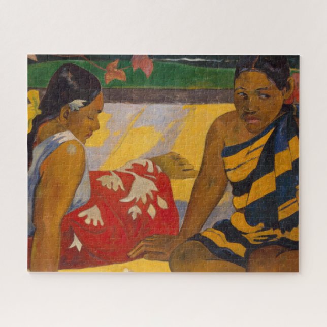 Puzzle Gauguin Polynésie Française Tahiti Femmes Peinture (Horizontal)