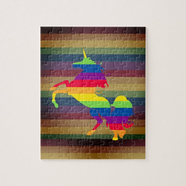 Puzzle Gay Unicorn (Vertical)