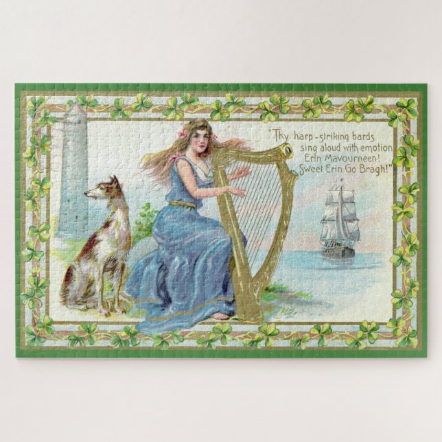 Puzzle géant de la Saint-Patrick Erin Mavourneen (Horizontal)