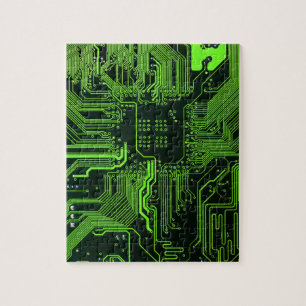 Puzzle Geek de la carte de circuit électronique Nerd PCB