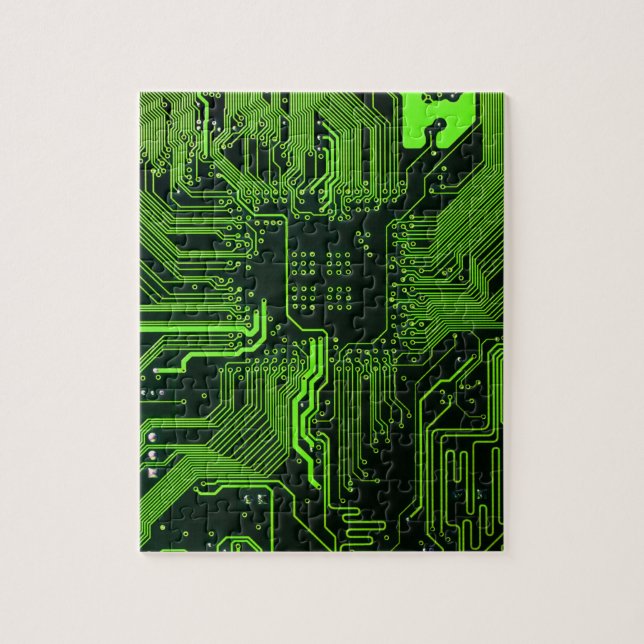 Puzzle Geek de la carte de circuit électronique Nerd PCB  (Vertical)