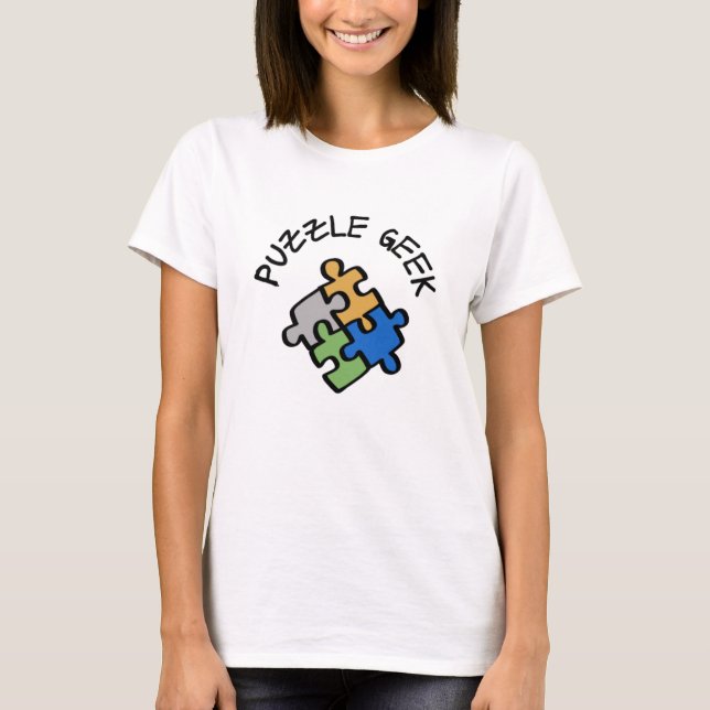 Puzzle Geek      T-Shirt (Front)