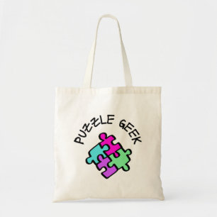 Puzzle Geek        Tote Bag
