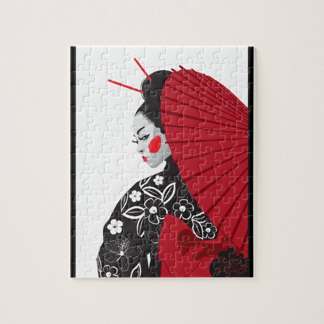 Puzzle Geisha (Vertical)