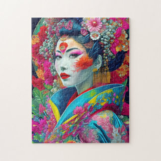 Puzzle Geisha Jigsaw Puzzle, 16" x 20", 520 pièces