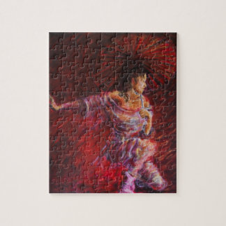 Puzzle - geisha peignant Nik Helbig