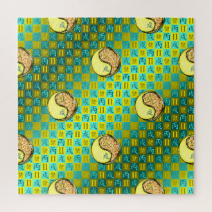 Puzzle Gémeaux & Chien de Feu