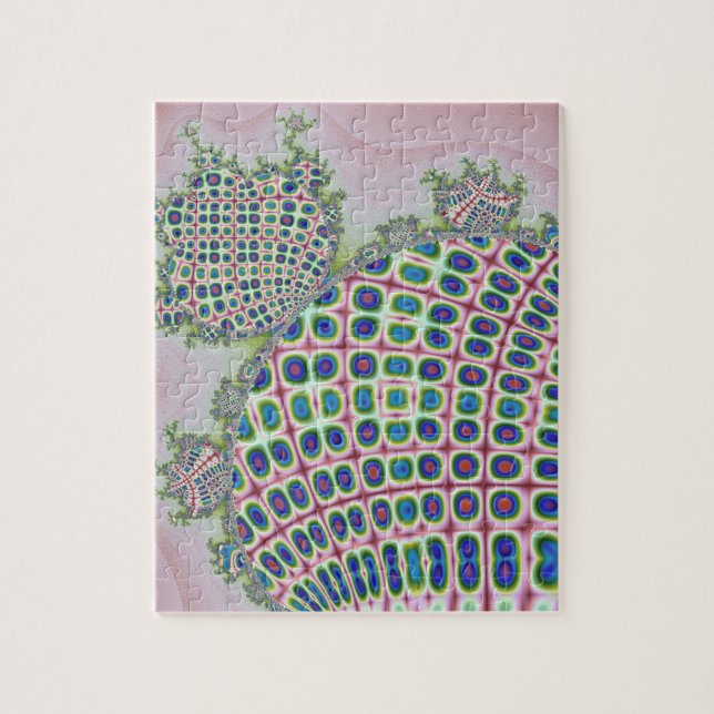 Puzzle Généré par ordinateur handcraft les fractales (Vertical)