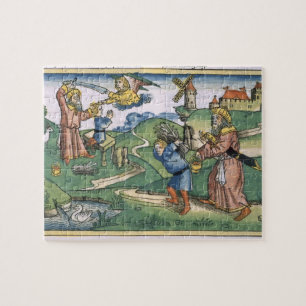 Puzzle Genèse 21 1-14 Abraham offrant d'Isaac, franc