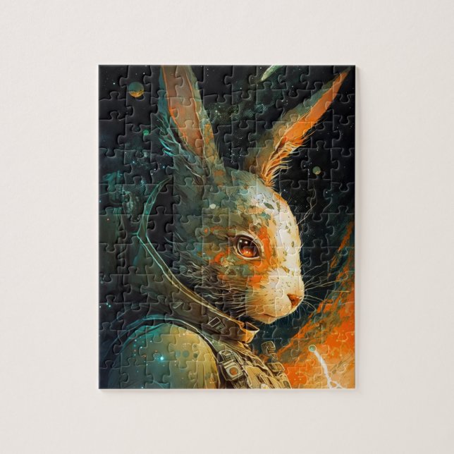 Puzzle Genre lapin céleste (Vertical)