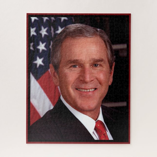 Puzzle George Bush 43e président américain (Vertical)