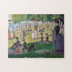 Puzzle GEORGE SEURAT - Un 1884 dimanche après-midi