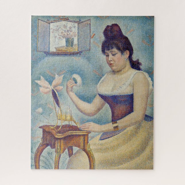 Puzzle Georges Seurat - Jeune Femme Se Poussant (Vertical)