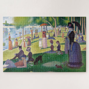 Puzzle Georges Seurat - Un dimanche après-midi à l'Île de