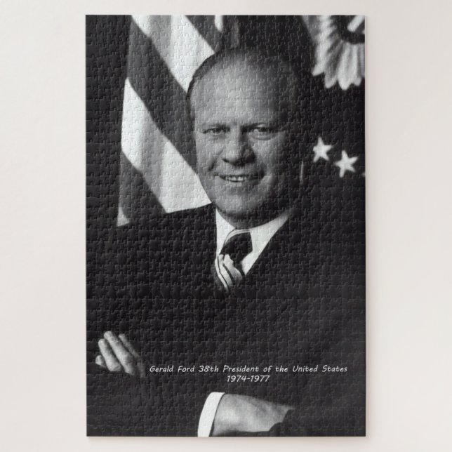 Puzzle Gerald Ford 38e Président des États-Unis Ji (Vertical)