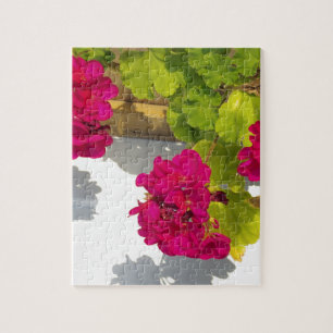 Puzzle Géranium rose