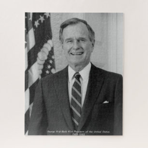 Puzzle Gerorge H.W.Bush Président des États-Unis