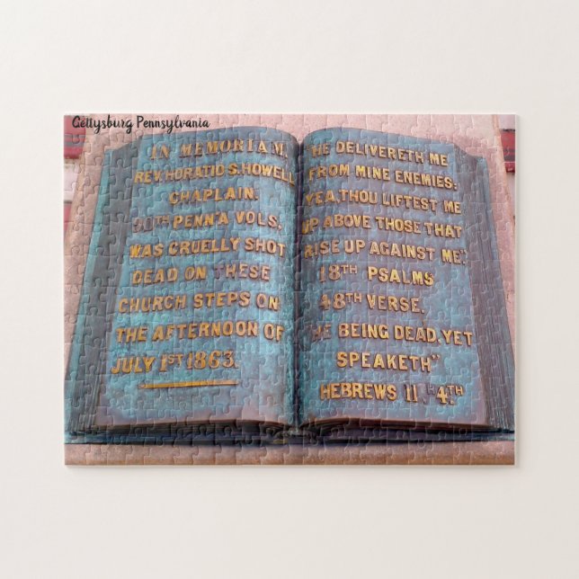 Puzzle Gettysburg Pennsylvanie (Horizontal)