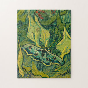 Puzzle Giant Peacock Moth, 1889 par Vincent van Gogh