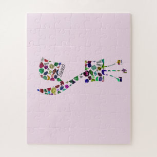 Puzzle Gimmel - Lettre hébraïque