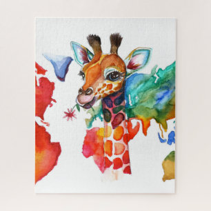 Puzzle Giraffe