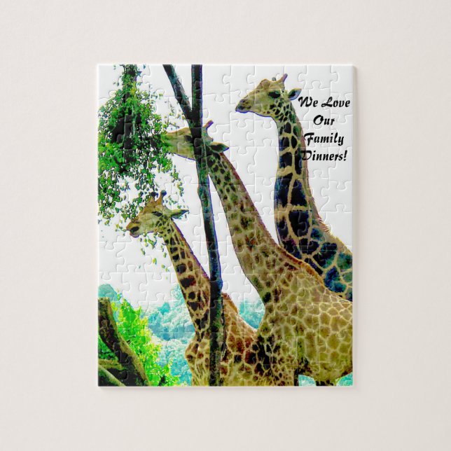 Puzzle Giraffe (Vertical)