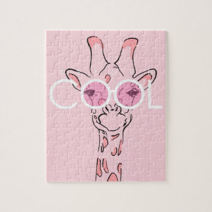 Puzzle Giraffe animale