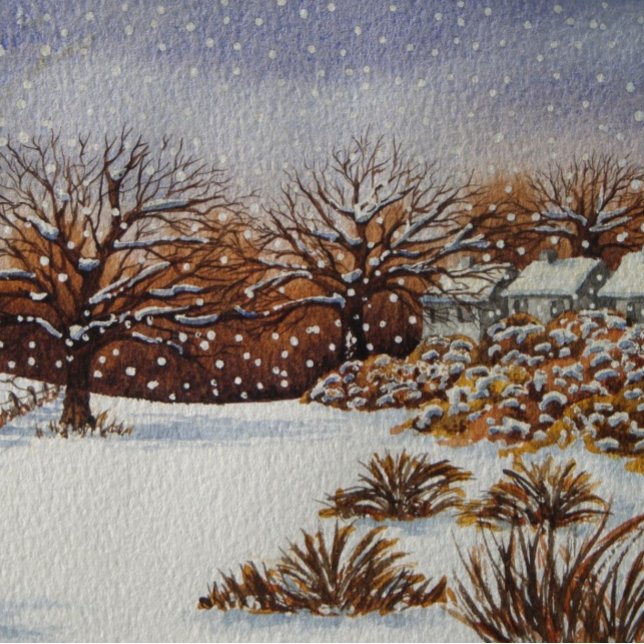 Puzzle gîtes de neige à noël (Créateur téléchargé)