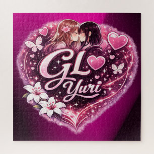 Puzzle GL Yuri Conception esthétique de l'anime Girls'