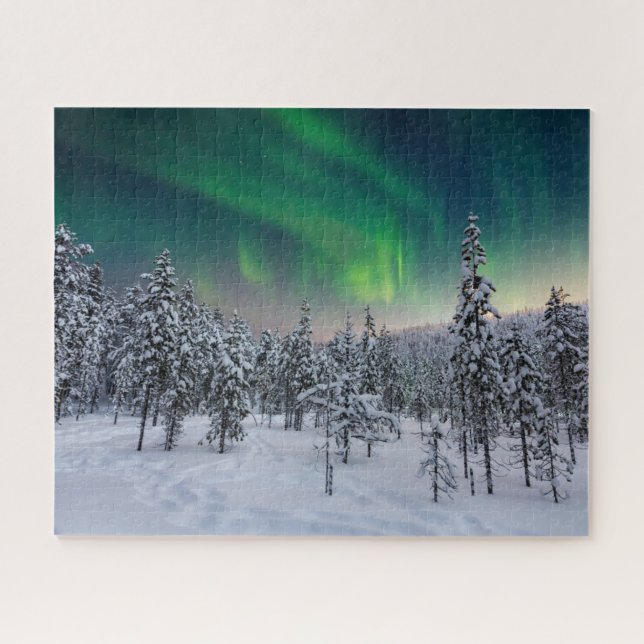 Puzzle Glace et neige | Paysage d'hiver, Finlande (Horizontal)