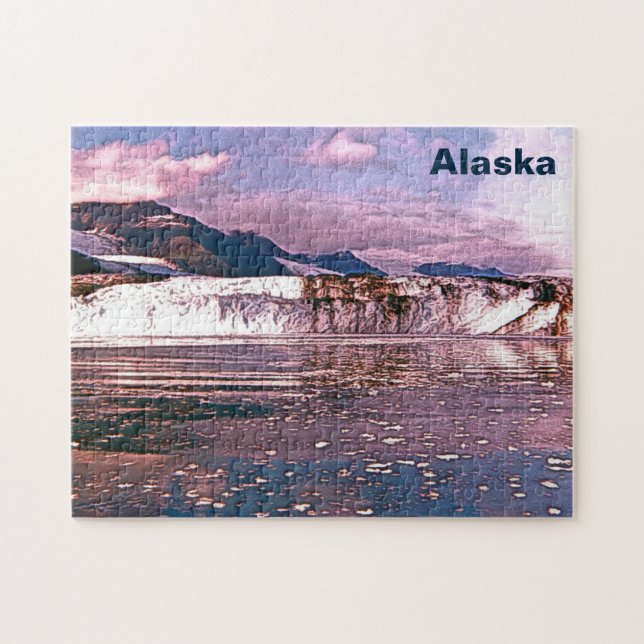 Puzzle Glacier de l'Alaska (Horizontal)