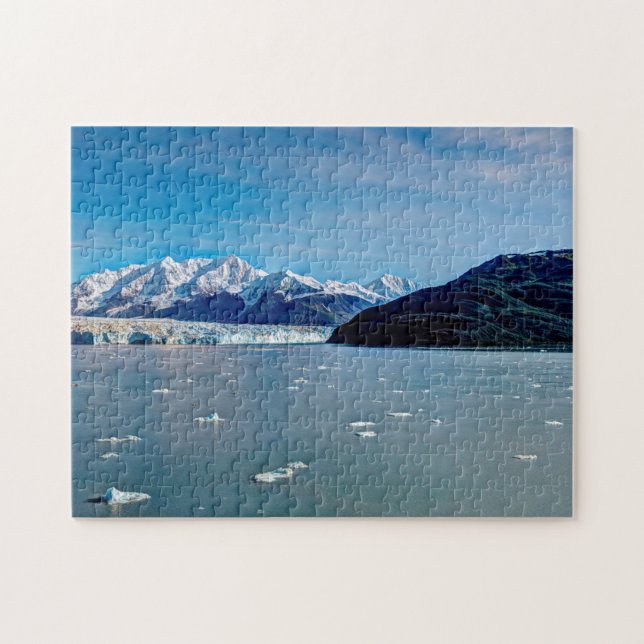 Puzzle Glacier Hubbard, Alaska, États-Unis (Horizontal)
