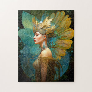 Puzzle Glamourous Fairy Woman Imaginaire Art