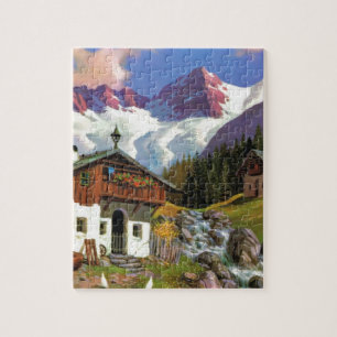 Puzzle Gletcherwelt, Suisse