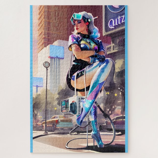 Puzzle Glitz, Qitz et Glamor Ken Gage Art (Vertical)