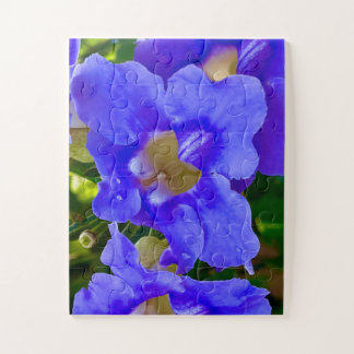 Puzzle Gloire de Thunbergia Bleue