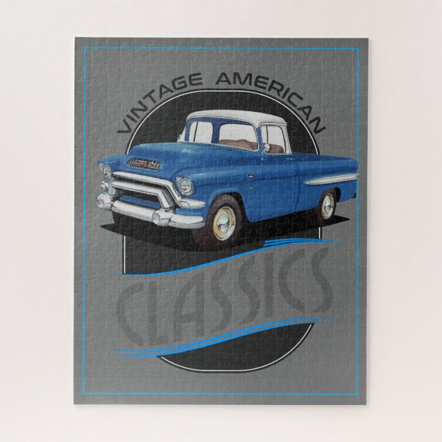 Puzzle GMC vintage (Vertical)