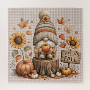 Puzzle Gnome Automne