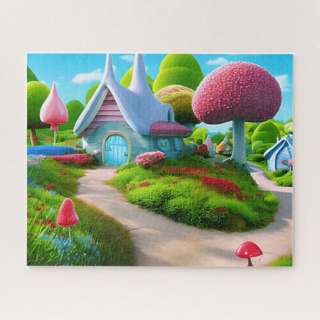 Puzzle Gnome Cottage (Horizontal)