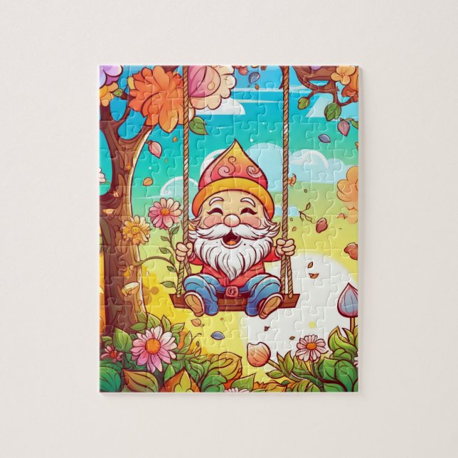 Puzzle Gnomes mignons (Vertical)