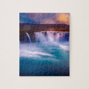Puzzle Godafoss waterfall en Iceland