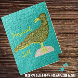 Puzzle Goéland tropical Brown