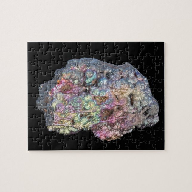 Puzzle Goethite montrant l'irisation (Horizontal)
