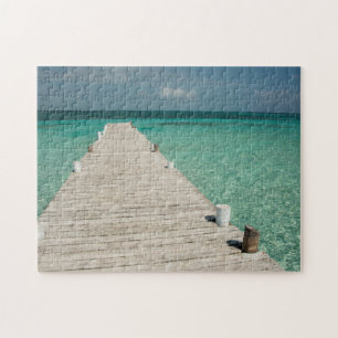 Puzzle Goff Caye, une île populaire de la barrière de cor