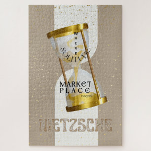Puzzle Gold Art Nouveau Introvert Philosophie citation